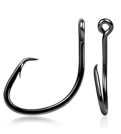 Extra Strong High Carbon Steel Circle Hooks – Heavy Duty