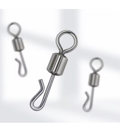 Sea Fishing Lead Clip Swivels – q Shape, Strong & Reliable
