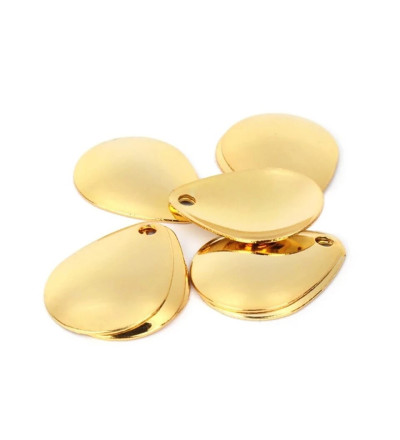 Metal Flattie Spinner Blades – Flashy, Durable Fishing Blades