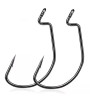 Wide Gape Offset Worm Hooks – Sharp, Weedless Performance