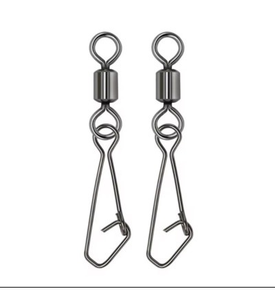 Sea Fishing Snap Links with Rolling Swivels – Strong and Smooth