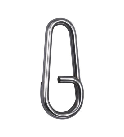 Stainless Steel Pear-Shaped Oval Split Rings