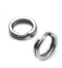 Stainless Steel Split Rings – Nickel Plated – Multiple Sizes
